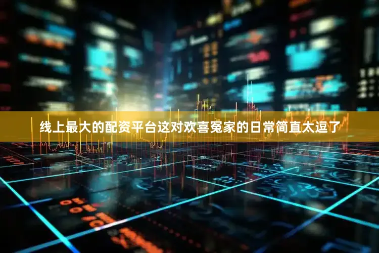 线上最大的配资平台这对欢喜冤家的日常简直太逗了